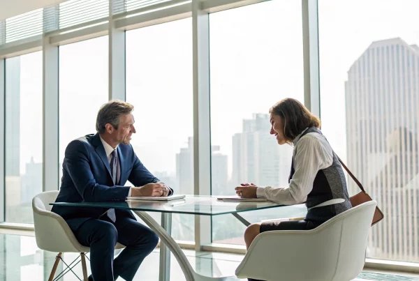 what-is-a-personal-injury-law-firm--do-i-need-one-833513 - Nanua & Ioffe Lawyers Personal injury law firm consultation between a lawyer and client.